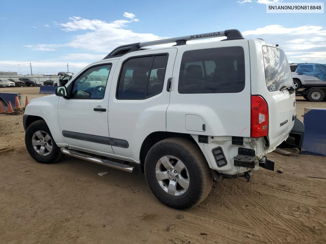 2013 Nissan Xterra X VIN: 5N1AN0NU9DN818848 Lot: 77788104