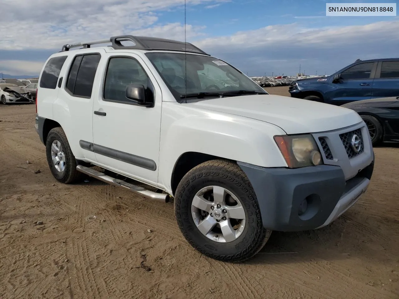 2013 Nissan Xterra X VIN: 5N1AN0NU9DN818848 Lot: 77788104