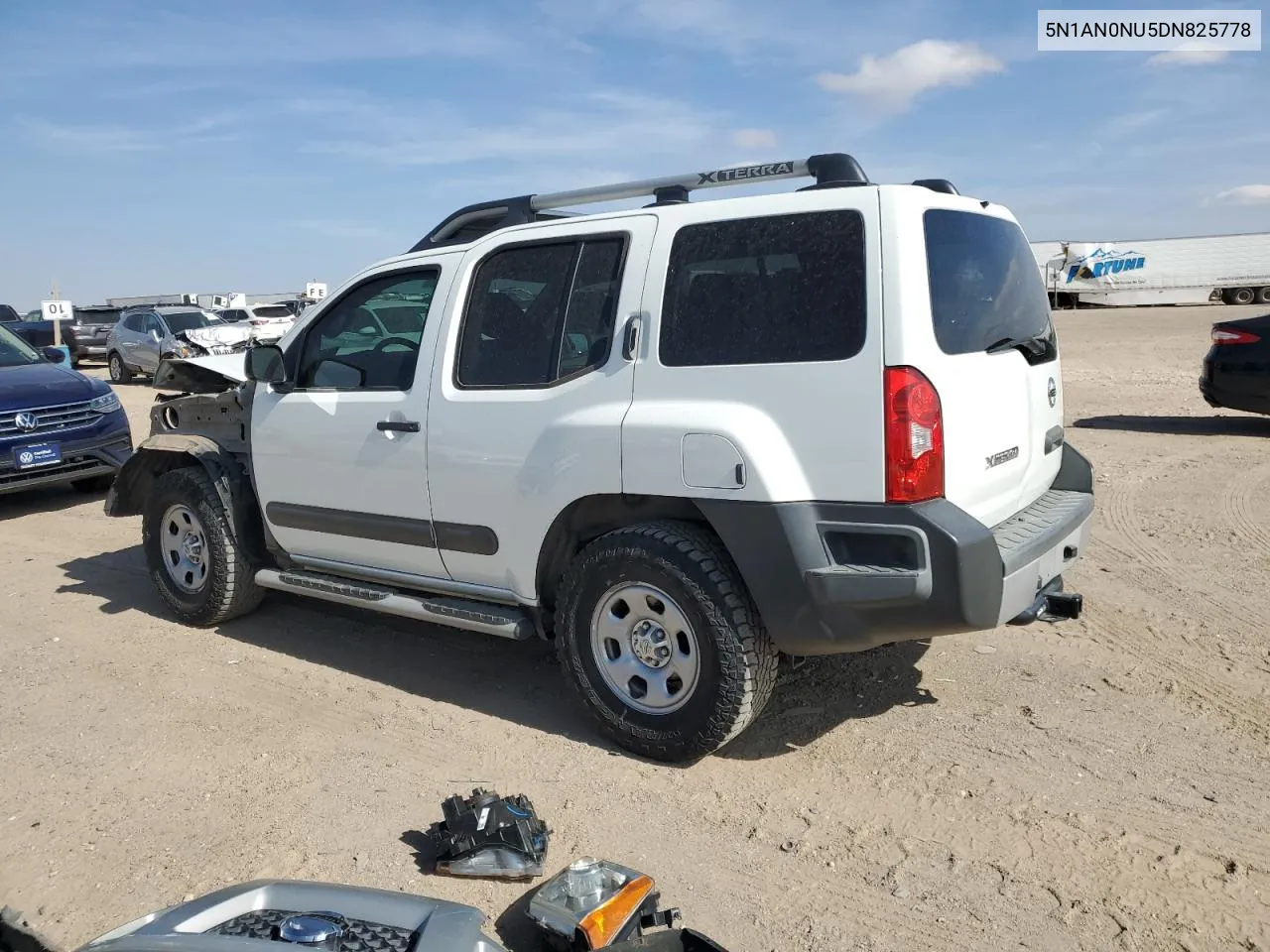 2013 Nissan Xterra X VIN: 5N1AN0NU5DN825778 Lot: 78897534