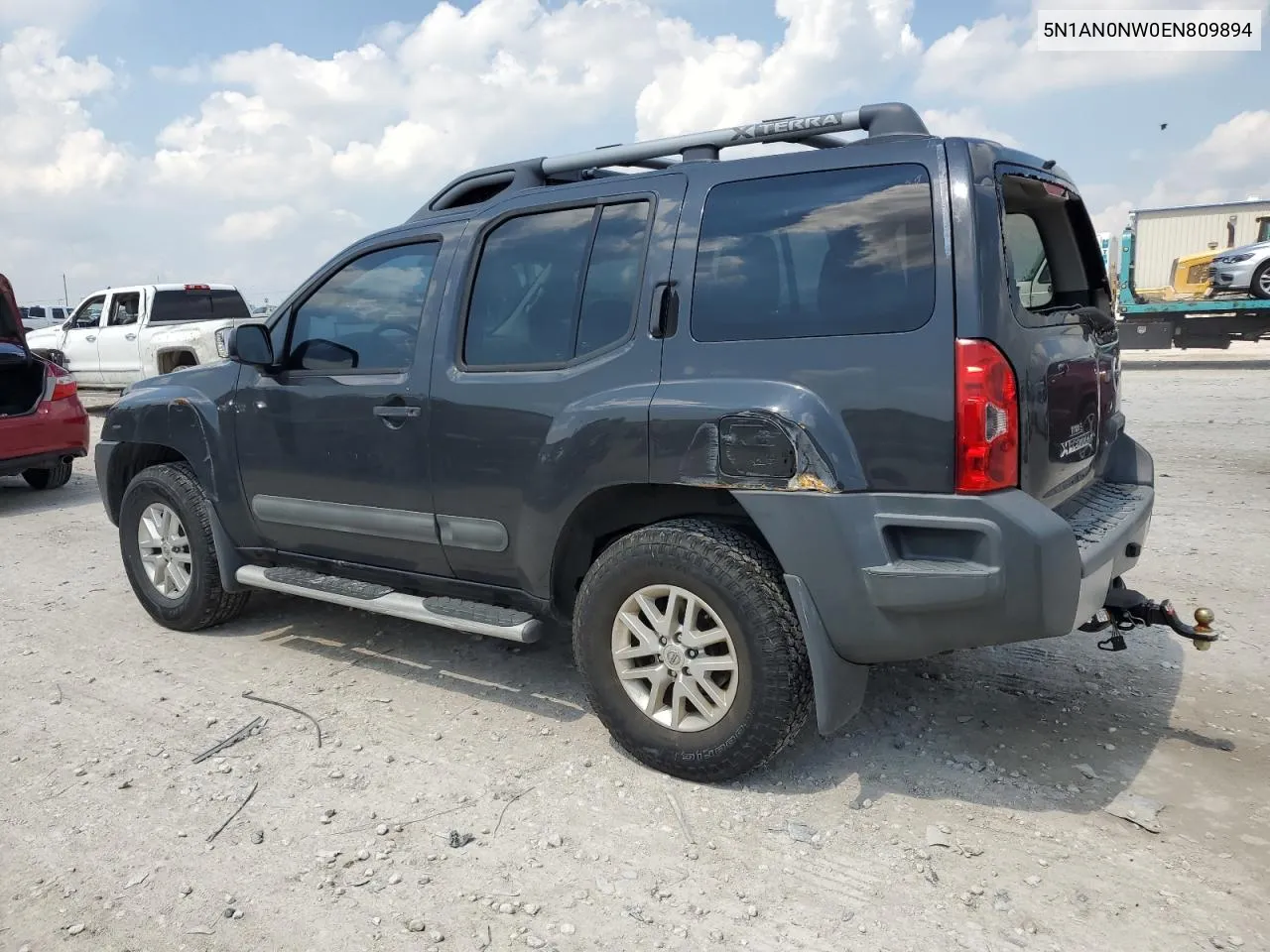 2014 Nissan Xterra X VIN: 5N1AN0NW0EN809894 Lot: 58454934