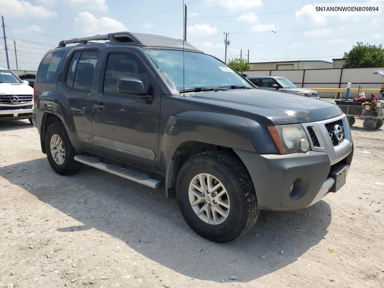 2014 Nissan Xterra X VIN: 5N1AN0NW0EN809894 Lot: 58454934