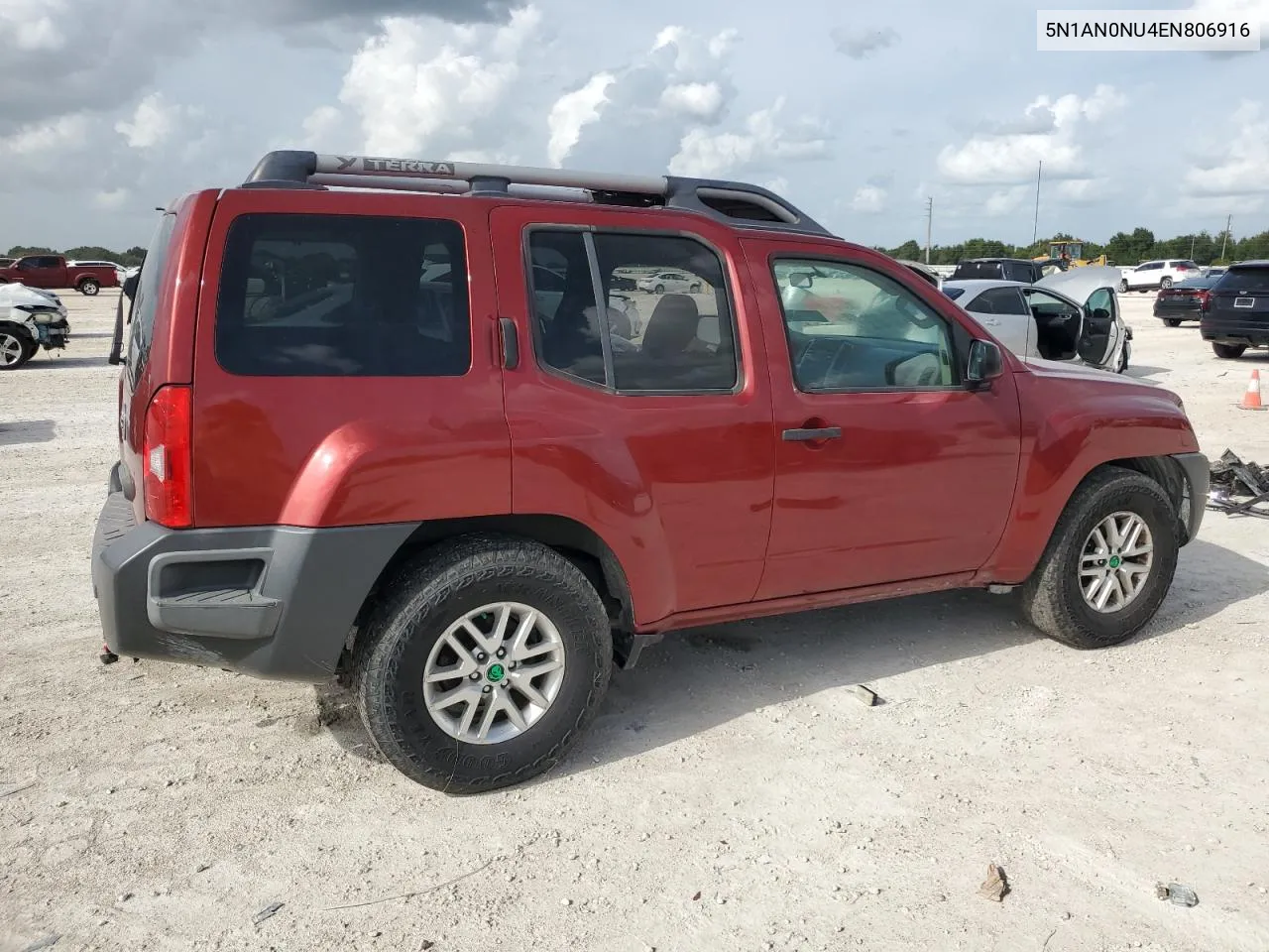 2014 Nissan Xterra X VIN: 5N1AN0NU4EN806916 Lot: 70311594