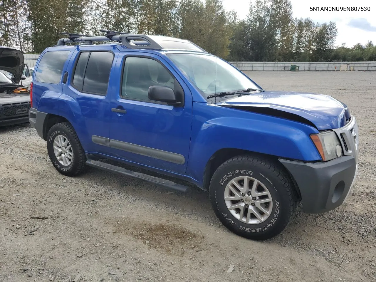 5N1AN0NU9EN807530 2014 Nissan Xterra X