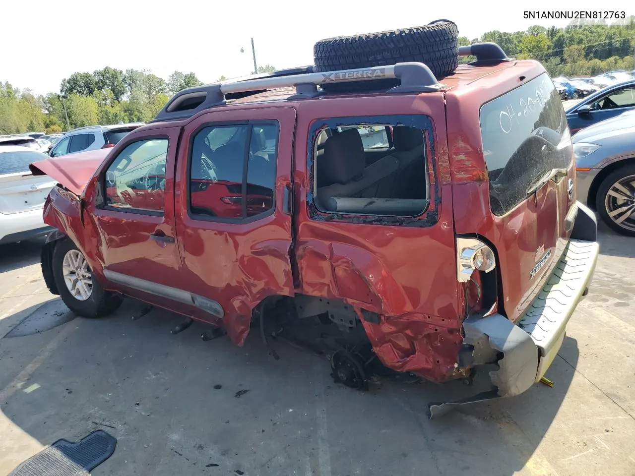 2014 Nissan Xterra X VIN: 5N1AN0NU2EN812763 Lot: 71526204