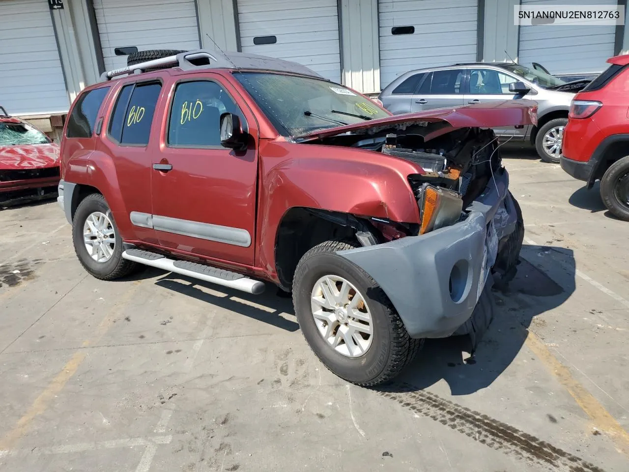 2014 Nissan Xterra X VIN: 5N1AN0NU2EN812763 Lot: 71526204