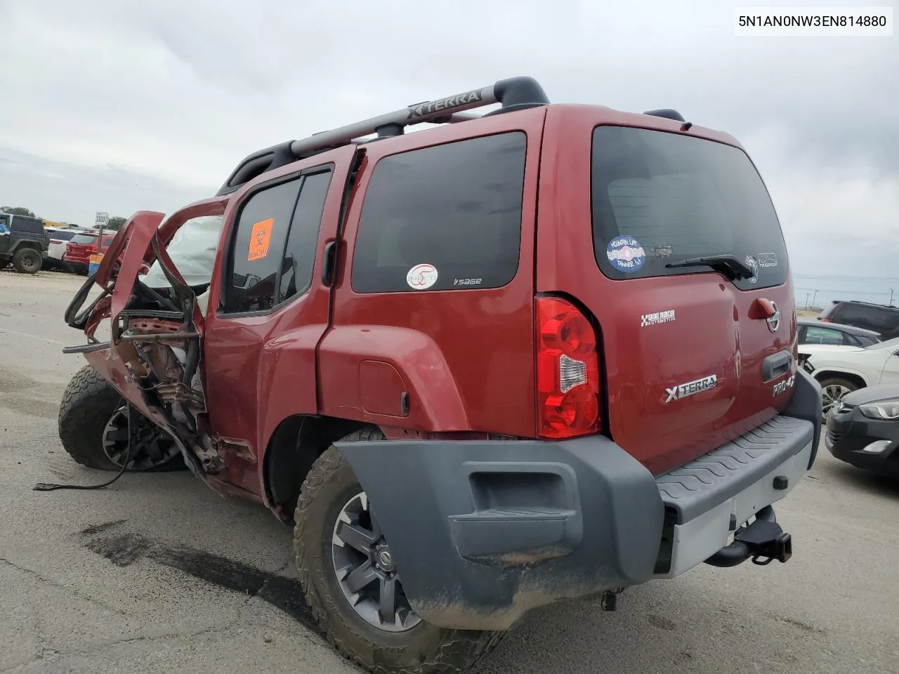 2014 Nissan Xterra X VIN: 5N1AN0NW3EN814880 Lot: 71581194