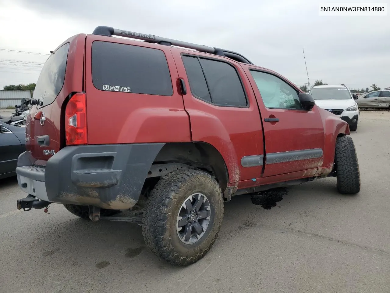 2014 Nissan Xterra X VIN: 5N1AN0NW3EN814880 Lot: 71581194