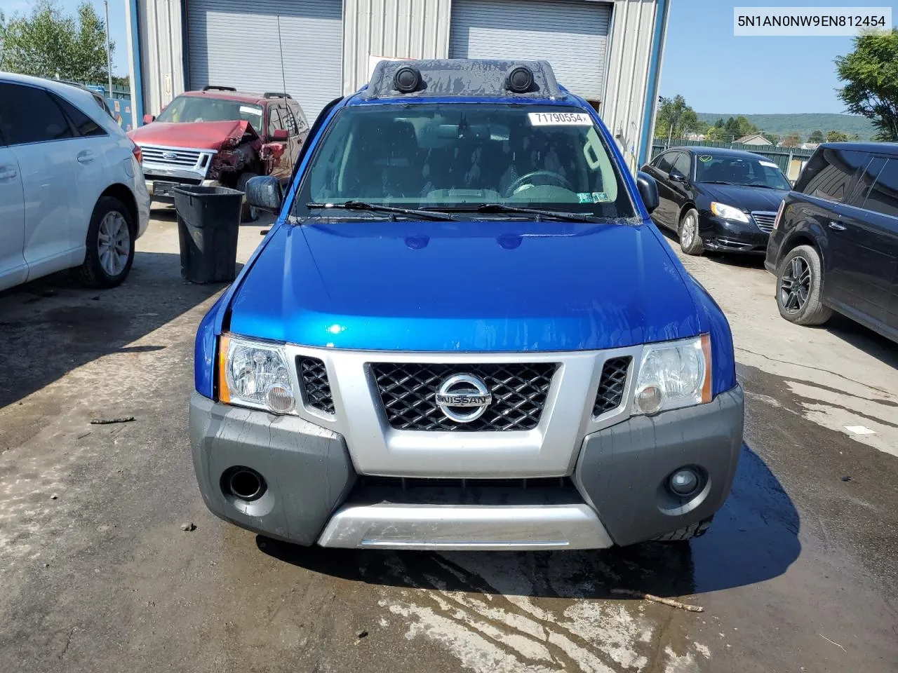 2014 Nissan Xterra X VIN: 5N1AN0NW9EN812454 Lot: 71790554