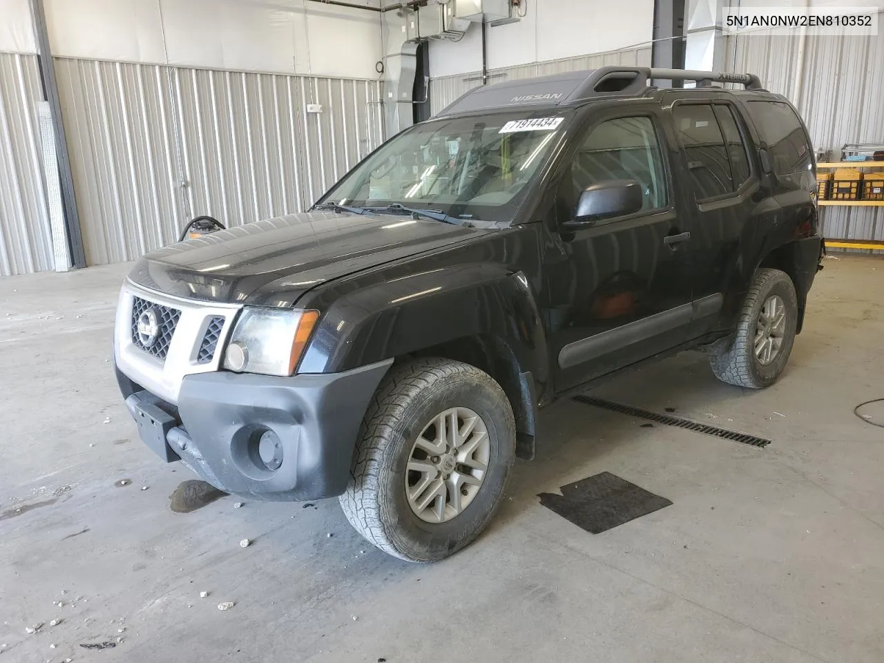 2014 Nissan Xterra X VIN: 5N1AN0NW2EN810352 Lot: 71914434