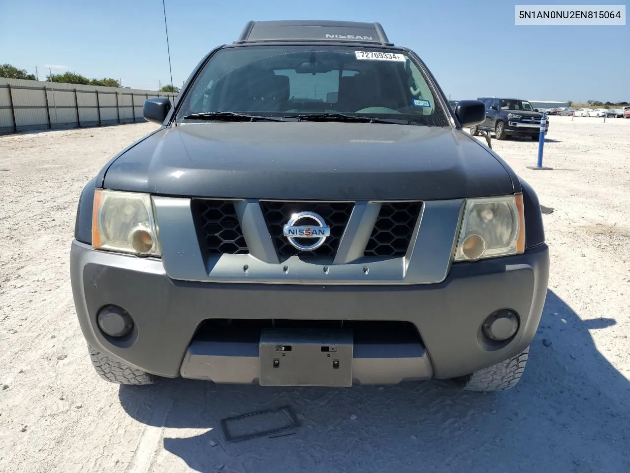 2014 Nissan Xterra X VIN: 5N1AN0NU2EN815064 Lot: 72769334