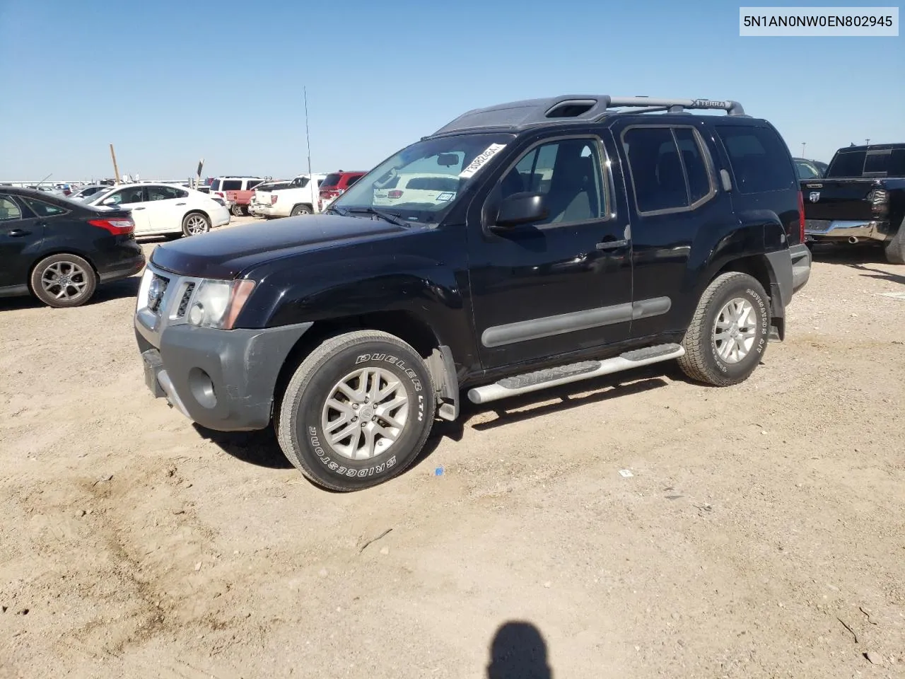 2014 Nissan Xterra X VIN: 5N1AN0NW0EN802945 Lot: 73082464