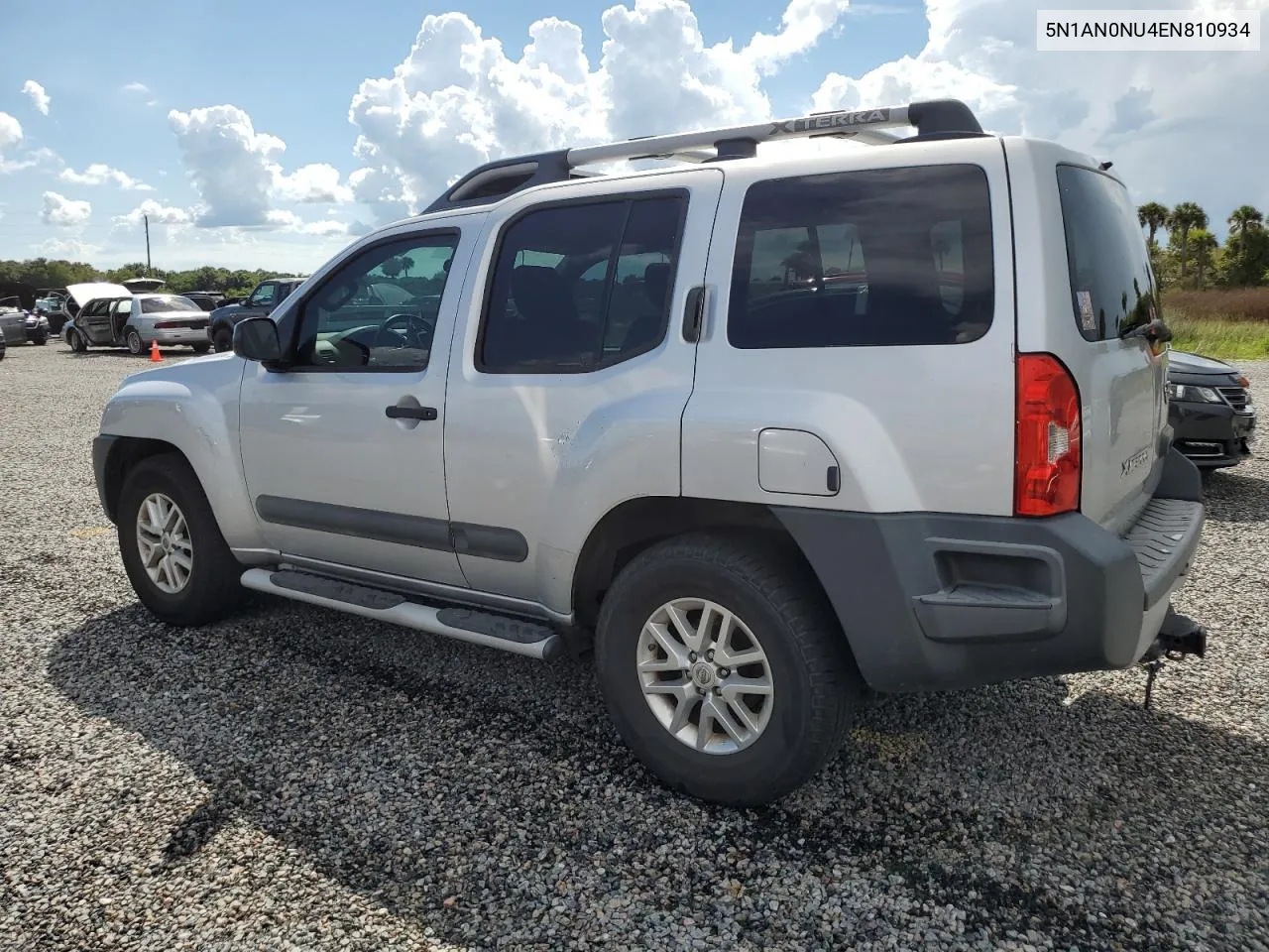 2014 Nissan Xterra X VIN: 5N1AN0NU4EN810934 Lot: 73979904