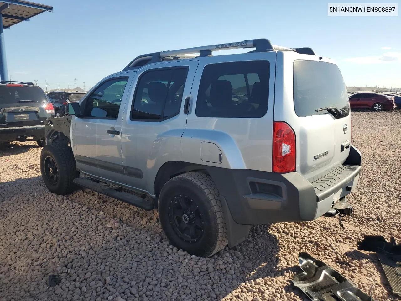 2014 Nissan Xterra X VIN: 5N1AN0NW1EN808897 Lot: 74082074