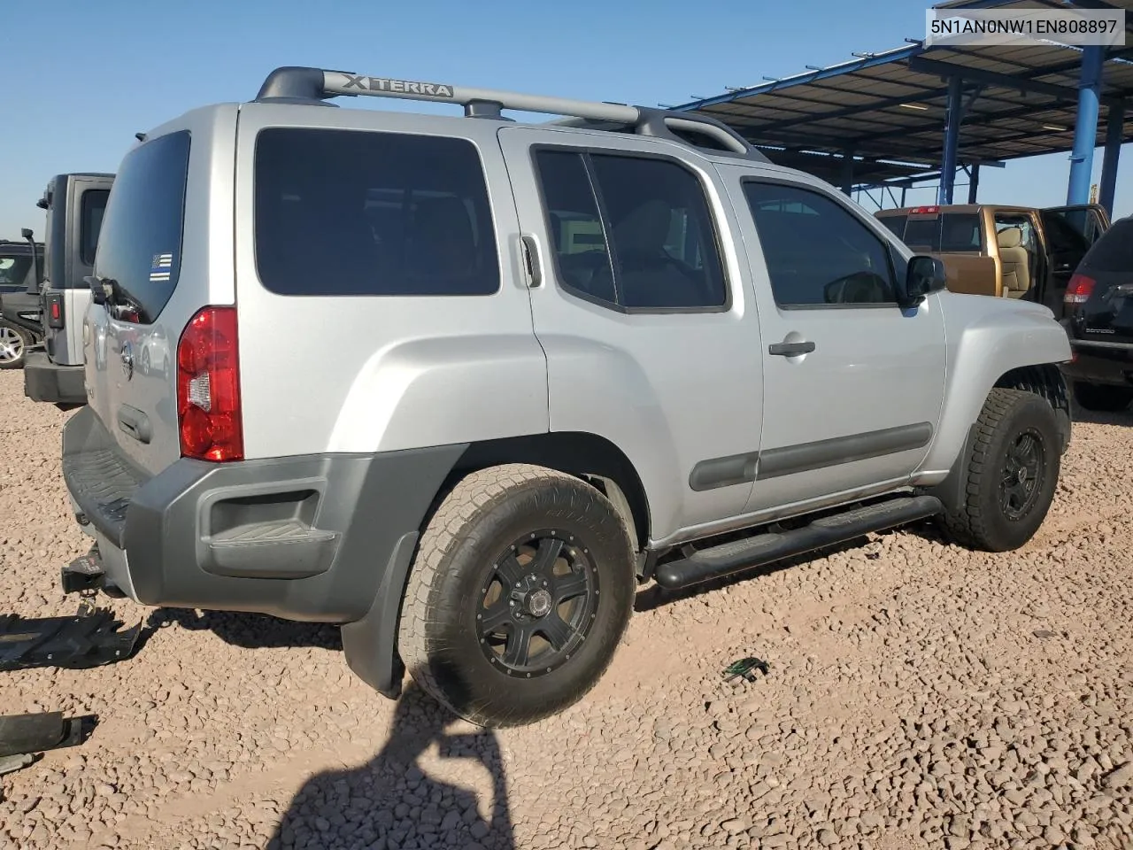 2014 Nissan Xterra X VIN: 5N1AN0NW1EN808897 Lot: 74082074