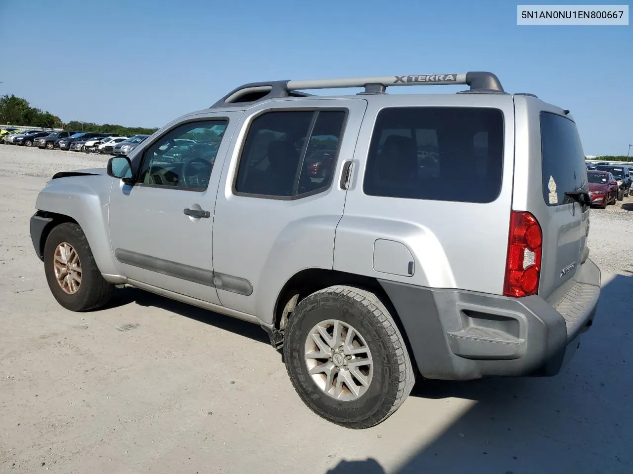 2014 Nissan Xterra X VIN: 5N1AN0NU1EN800667 Lot: 75257124