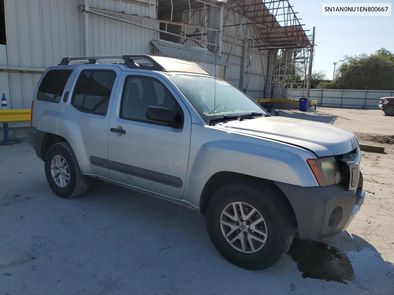 2014 Nissan Xterra X VIN: 5N1AN0NU1EN800667 Lot: 75257124