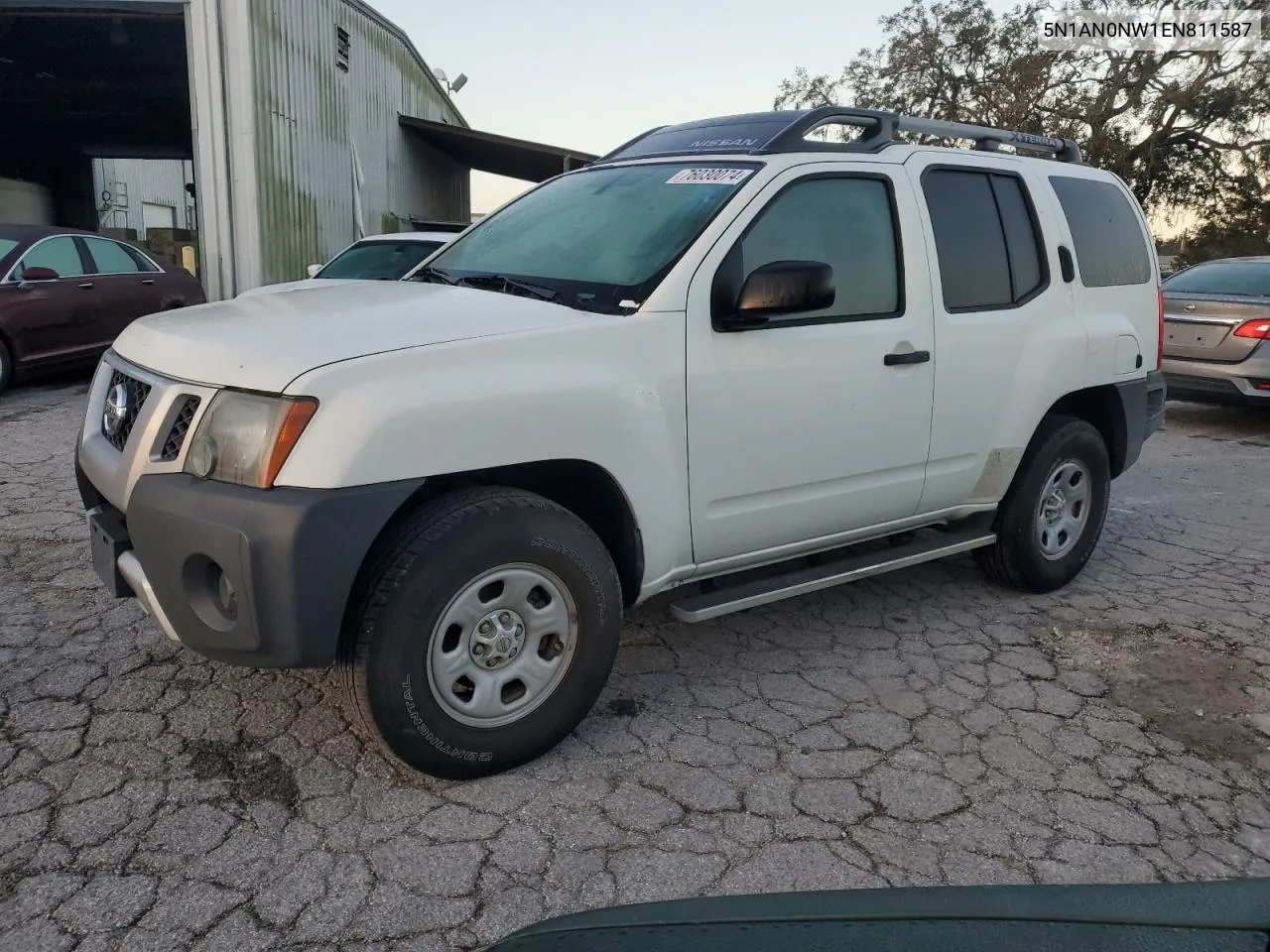 2014 Nissan Xterra X VIN: 5N1AN0NW1EN811587 Lot: 76030074