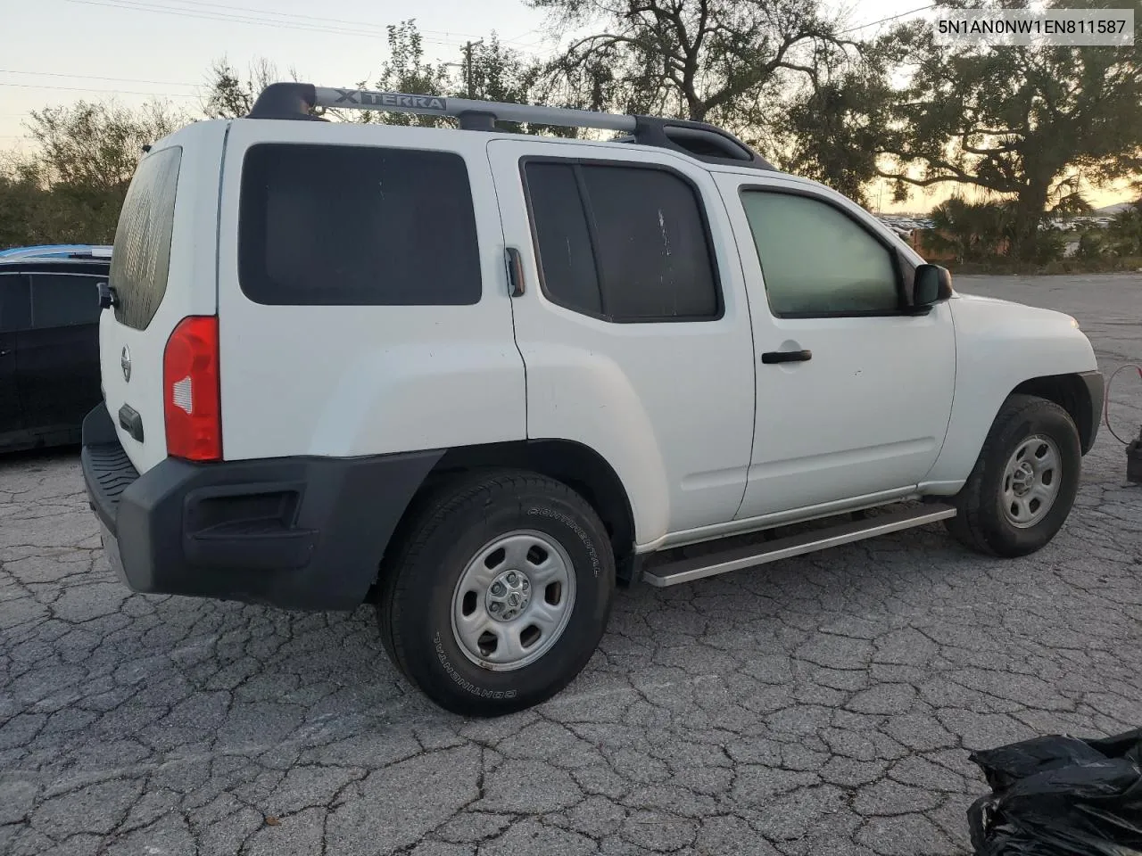 2014 Nissan Xterra X VIN: 5N1AN0NW1EN811587 Lot: 76030074