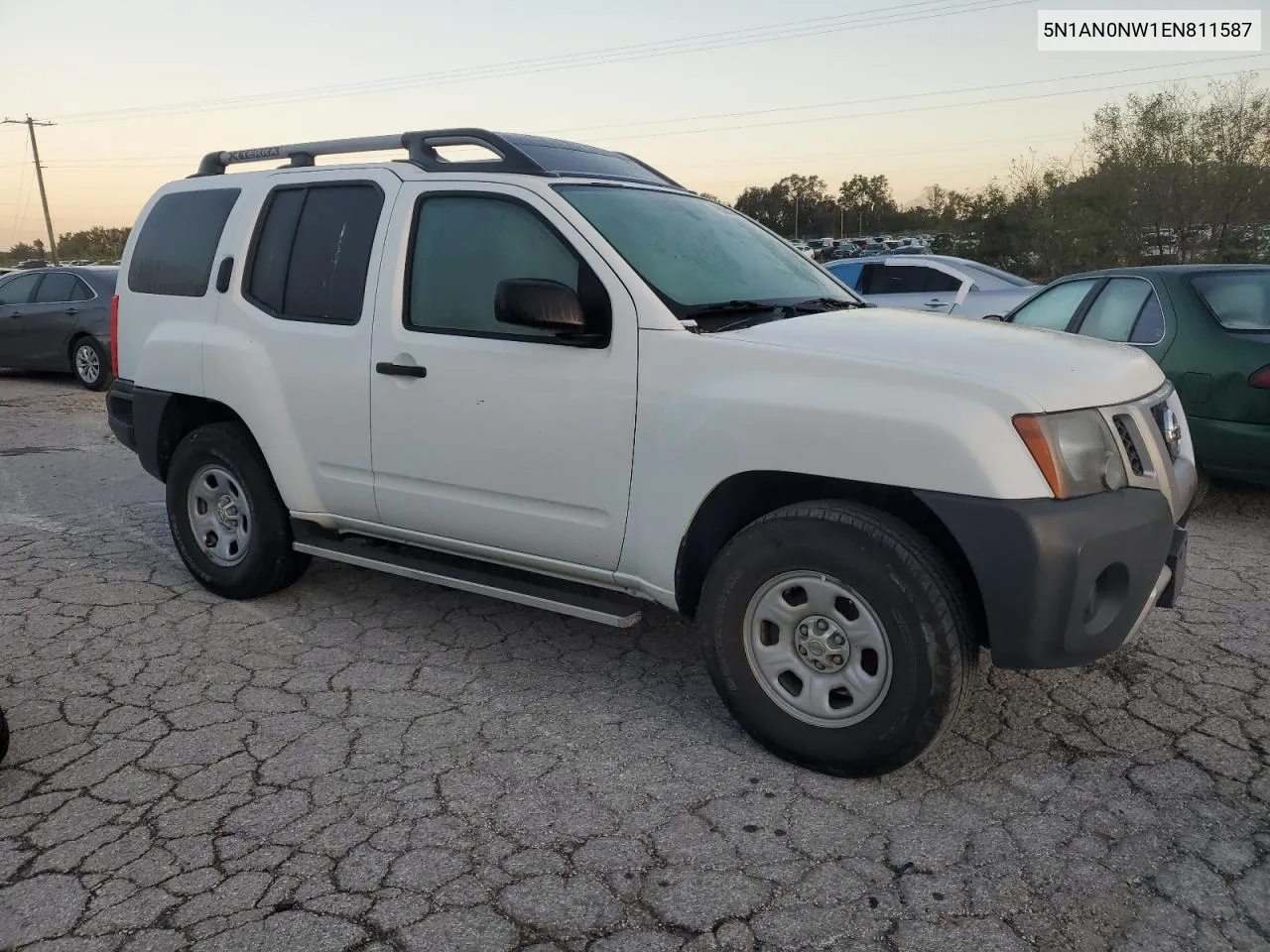 2014 Nissan Xterra X VIN: 5N1AN0NW1EN811587 Lot: 76030074