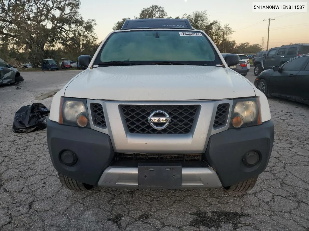 2014 Nissan Xterra X VIN: 5N1AN0NW1EN811587 Lot: 76030074