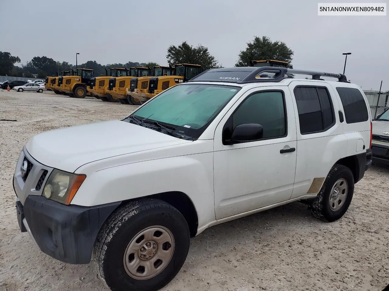 2014 Nissan Xterra X VIN: 5N1AN0NWXEN809482 Lot: 76244214