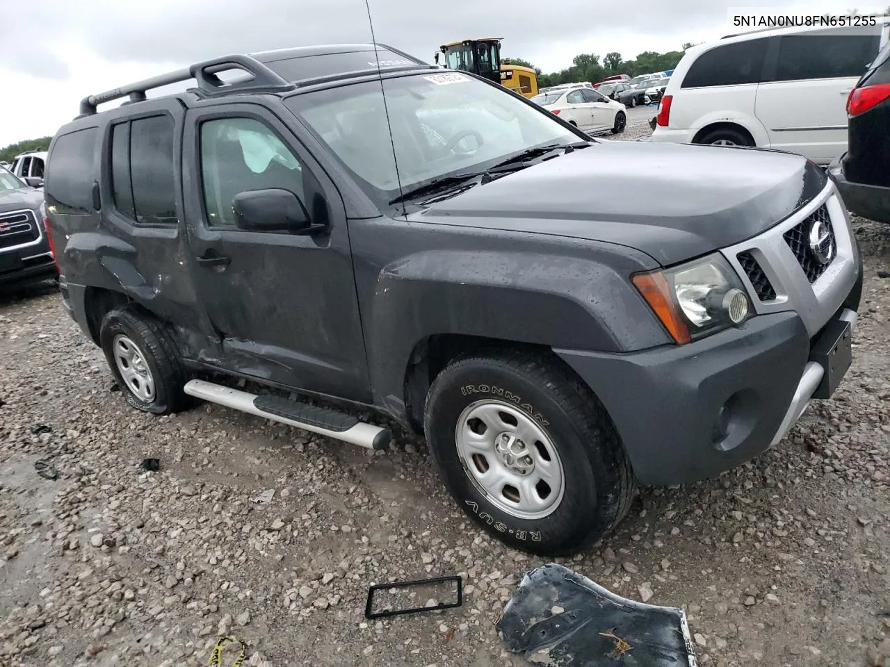 2015 Nissan Xterra X VIN: 5N1AN0NU8FN651255 Lot: 63189724