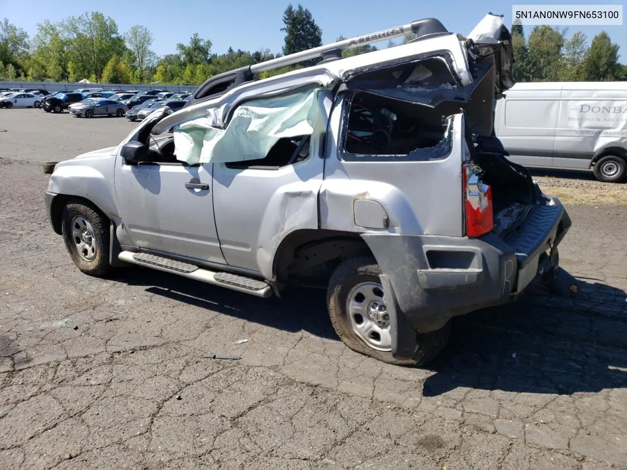 2015 Nissan Xterra X VIN: 5N1AN0NW9FN653100 Lot: 68949734