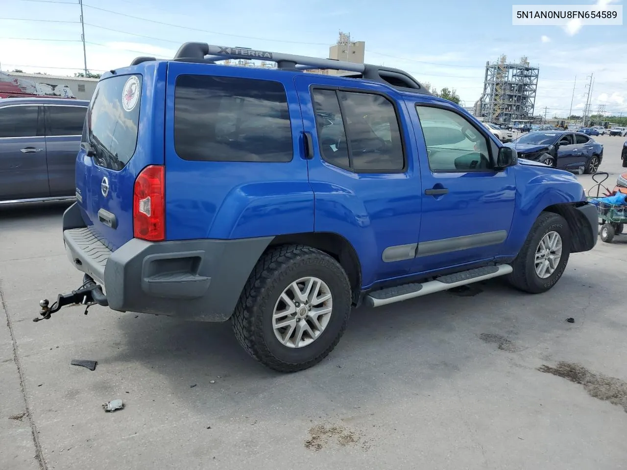 2015 Nissan Xterra X VIN: 5N1AN0NU8FN654589 Lot: 68990714