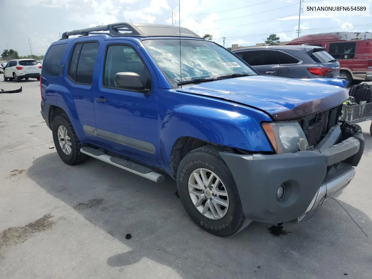 2015 Nissan Xterra X VIN: 5N1AN0NU8FN654589 Lot: 68990714