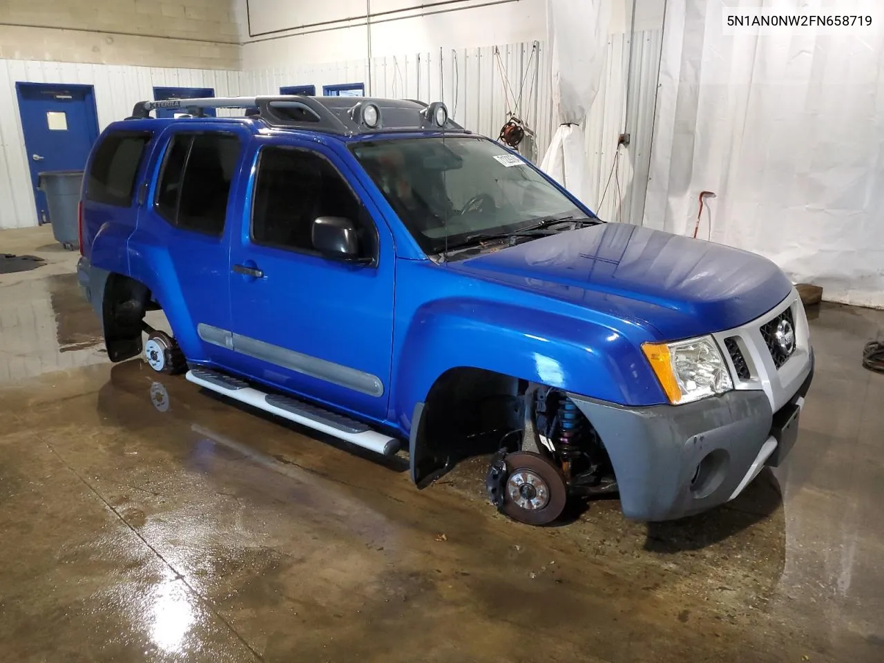 2015 Nissan Xterra X VIN: 5N1AN0NW2FN658719 Lot: 71229784