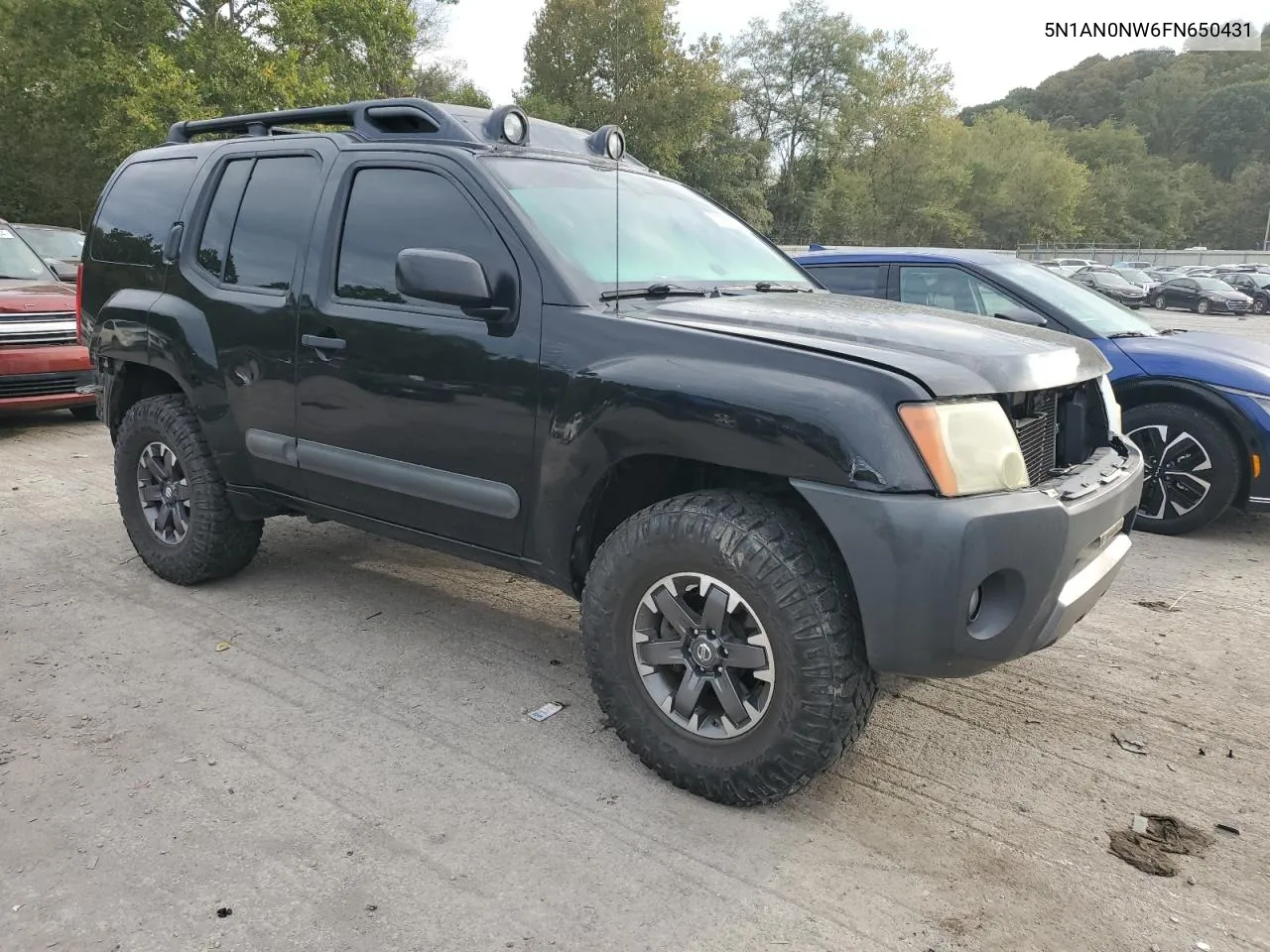 2015 Nissan Xterra X VIN: 5N1AN0NW6FN650431 Lot: 71975974