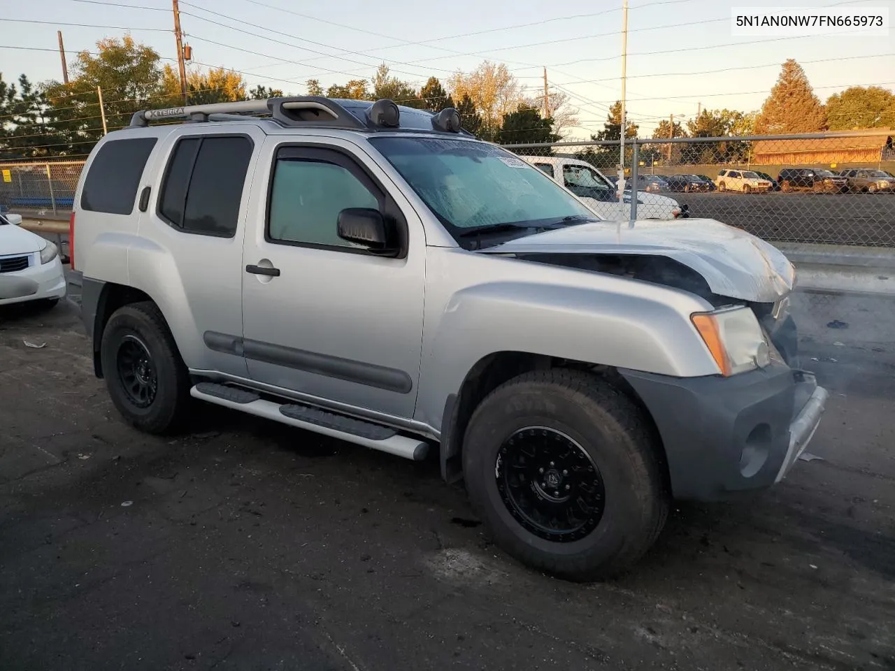 2015 Nissan Xterra X VIN: 5N1AN0NW7FN665973 Lot: 72592824