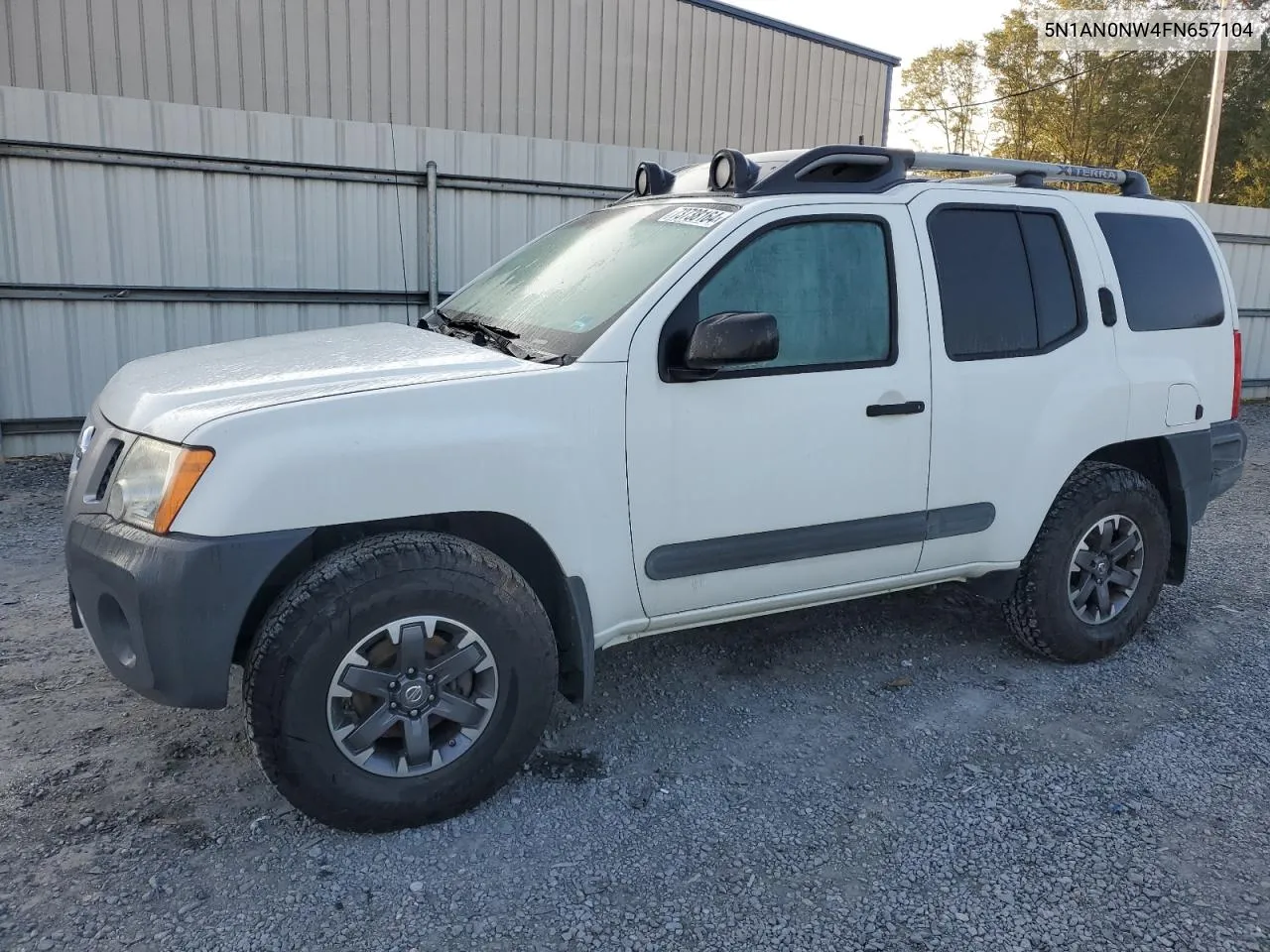 2015 Nissan Xterra X VIN: 5N1AN0NW4FN657104 Lot: 73738164