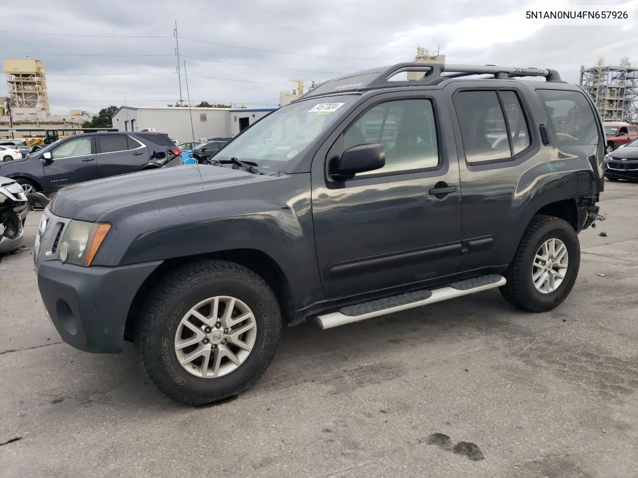 2015 Nissan Xterra X VIN: 5N1AN0NU4FN657926 Lot: 74577824