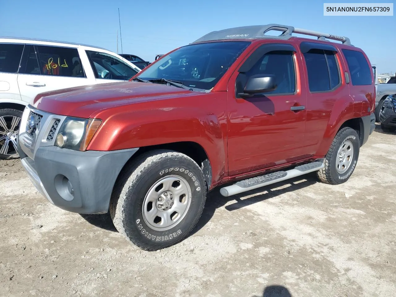 2015 Nissan Xterra X VIN: 5N1AN0NU2FN657309 Lot: 75094244