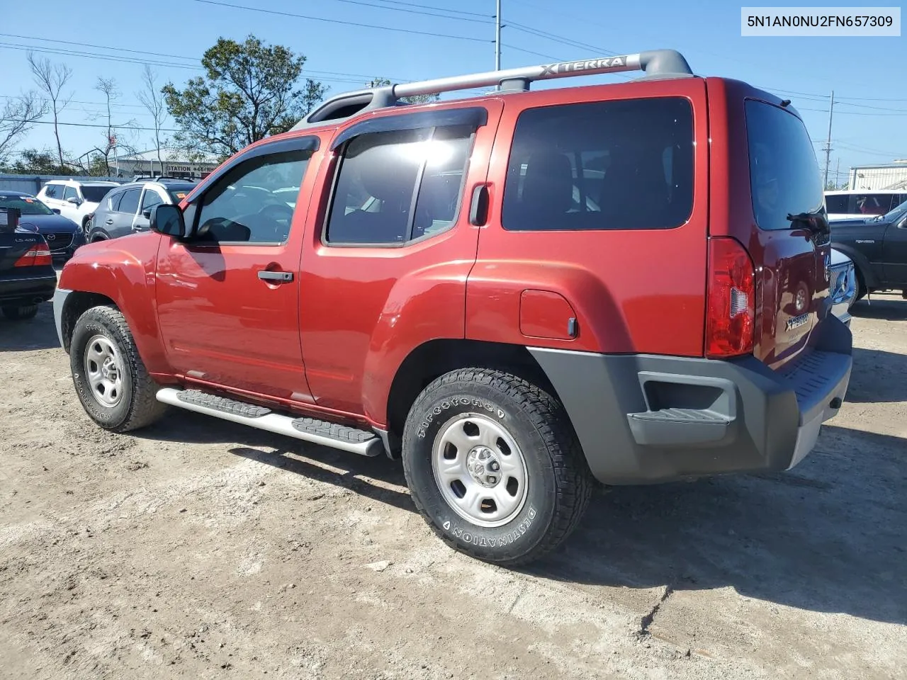 2015 Nissan Xterra X VIN: 5N1AN0NU2FN657309 Lot: 75094244