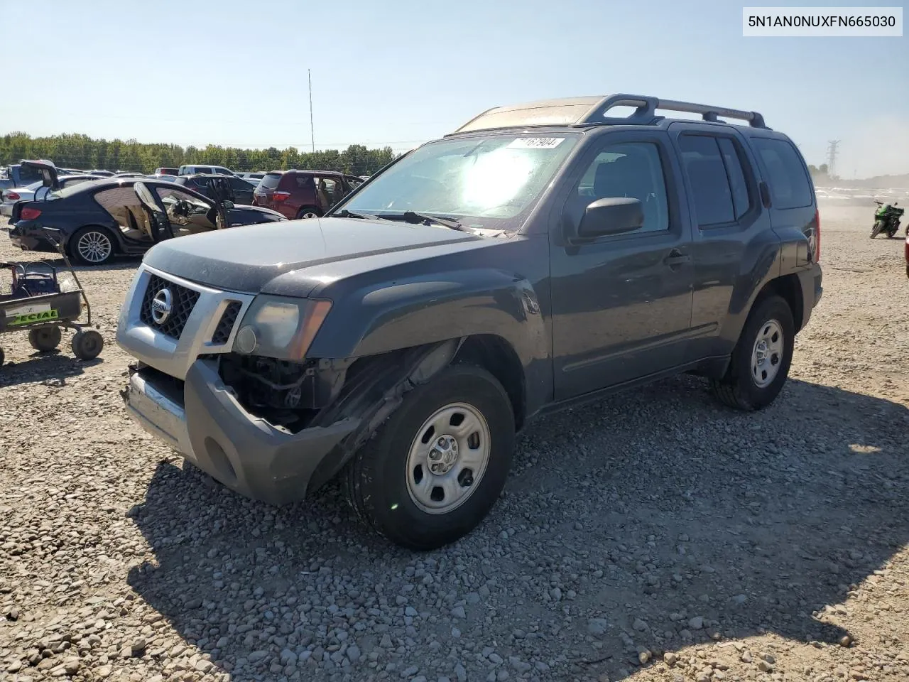 2015 Nissan Xterra X VIN: 5N1AN0NUXFN665030 Lot: 75167904