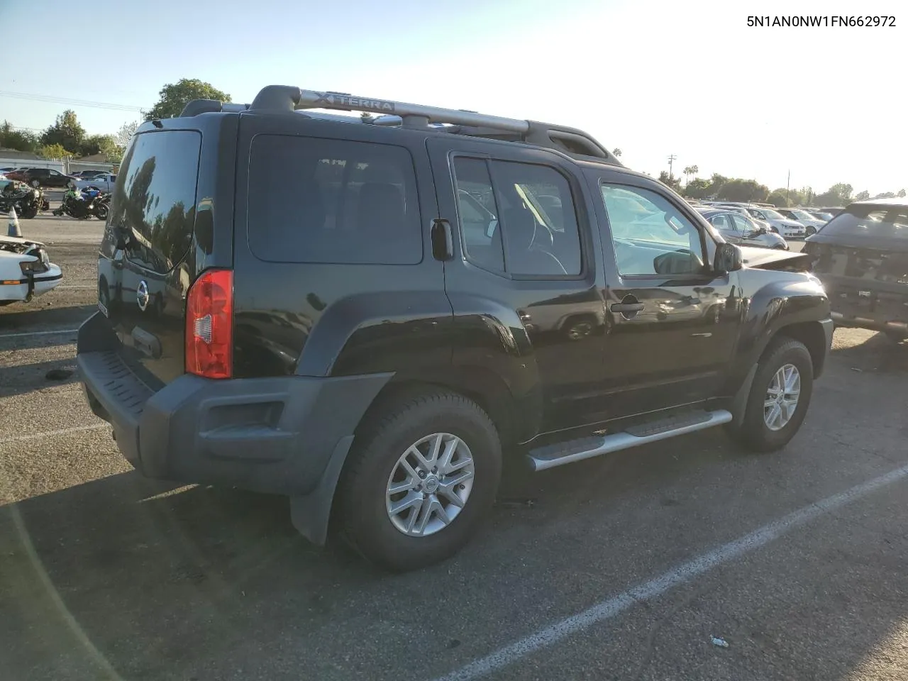 2015 Nissan Xterra X VIN: 5N1AN0NW1FN662972 Lot: 75548614