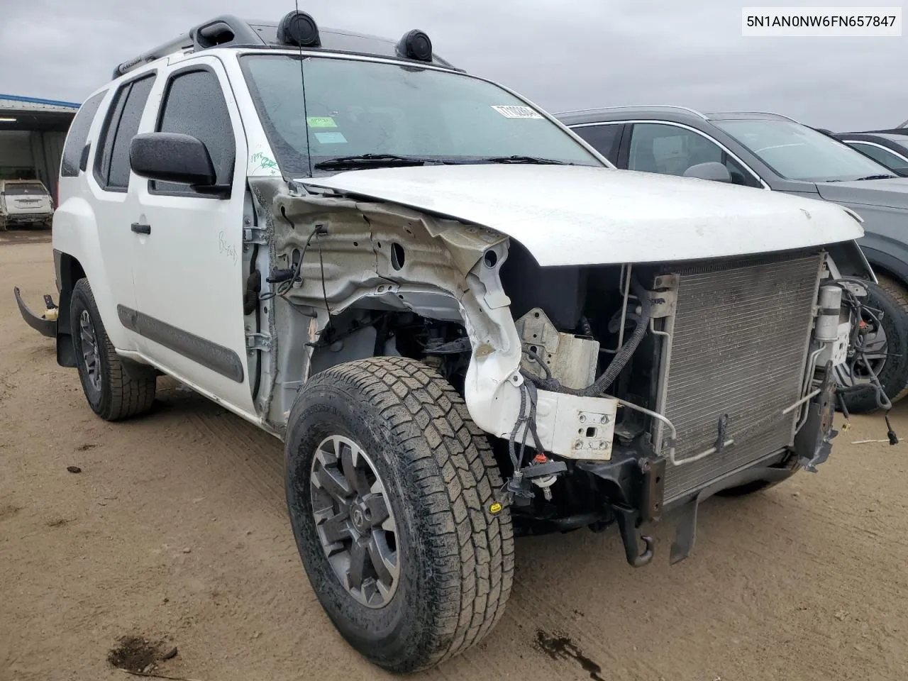 2015 Nissan Xterra X VIN: 5N1AN0NW6FN657847 Lot: 77102864