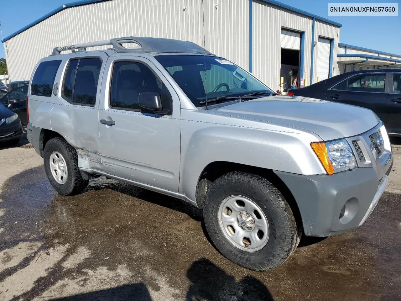 2015 Nissan Xterra X VIN: 5N1AN0NUXFN657560 Lot: 80971614