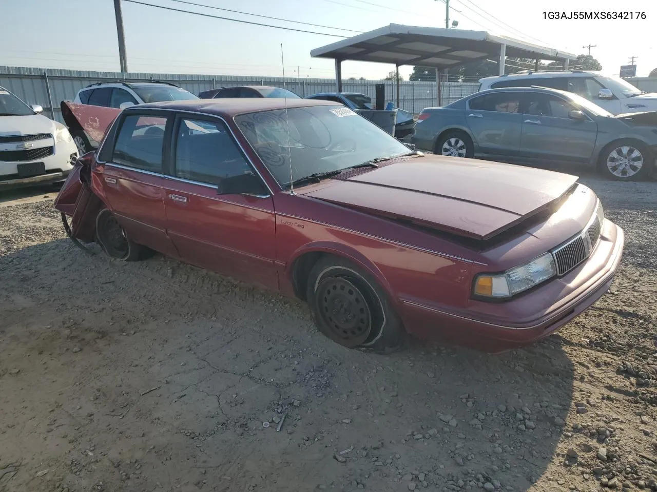 1995 Oldsmobile Ciera Sl VIN: 1G3AJ55MXS6342176 Lot: 75524484