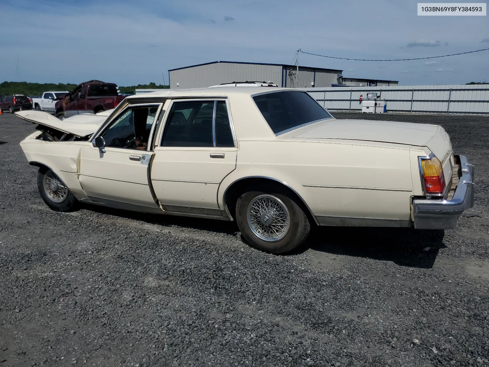 1985 Oldsmobile Delta 88 Royale VIN: 1G3BN69Y8FY384593 Lot: 62885694