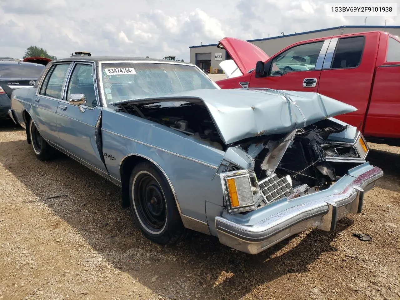 1985 Oldsmobile Delta 88 Royale Brougham Ls VIN: 1G3BV69Y2F9101938 Lot: 63474764