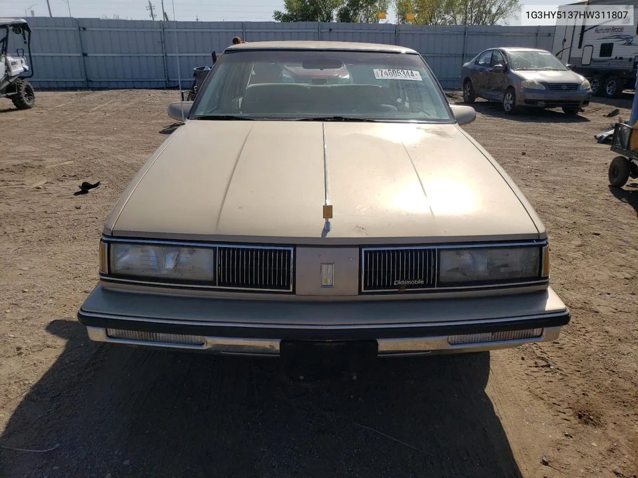 1987 Oldsmobile Delta 88 Royale Brougham VIN: 1G3HY5137HW311807 Lot: 74605344