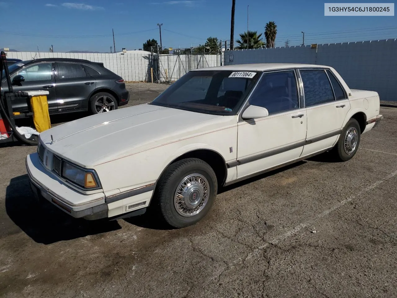 1988 Oldsmobile Delta 88 Royale Brougham VIN: 1G3HY54C6J1800245 Lot: 80117064