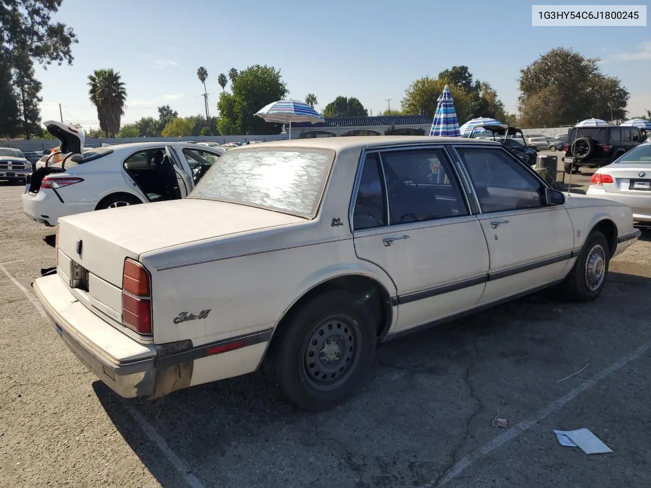 1988 Oldsmobile Delta 88 Royale Brougham VIN: 1G3HY54C6J1800245 Lot: 80117064