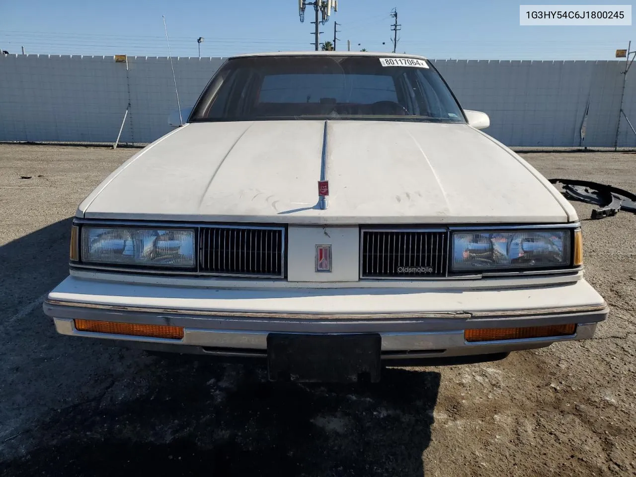 1988 Oldsmobile Delta 88 Royale Brougham VIN: 1G3HY54C6J1800245 Lot: 80117064