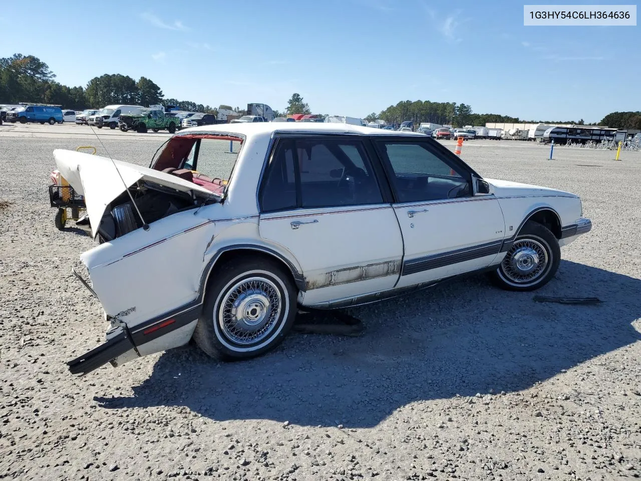 1G3HY54C6LH364636 1990 Oldsmobile Delta 88 Royale Brougham