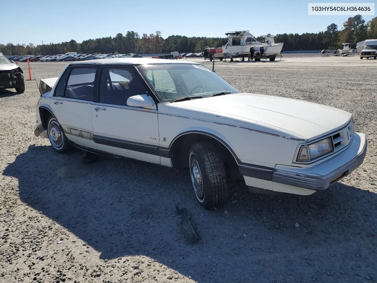 1G3HY54C6LH364636 1990 Oldsmobile Delta 88 Royale Brougham