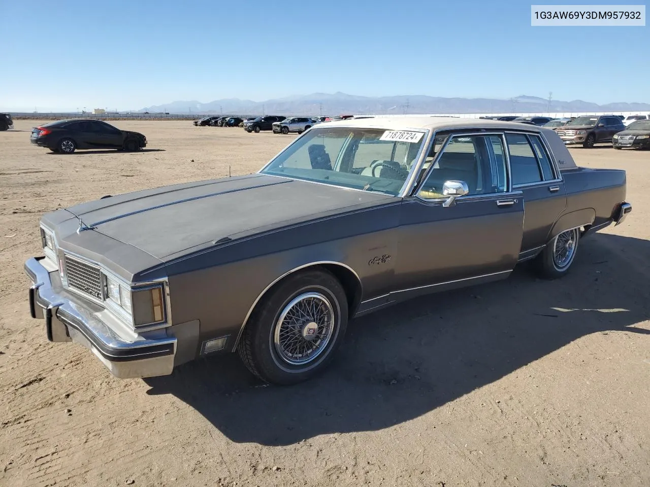 1983 Oldsmobile 98 Regency Brougham VIN: 1G3AW69Y3DM957932 Lot: 71878724